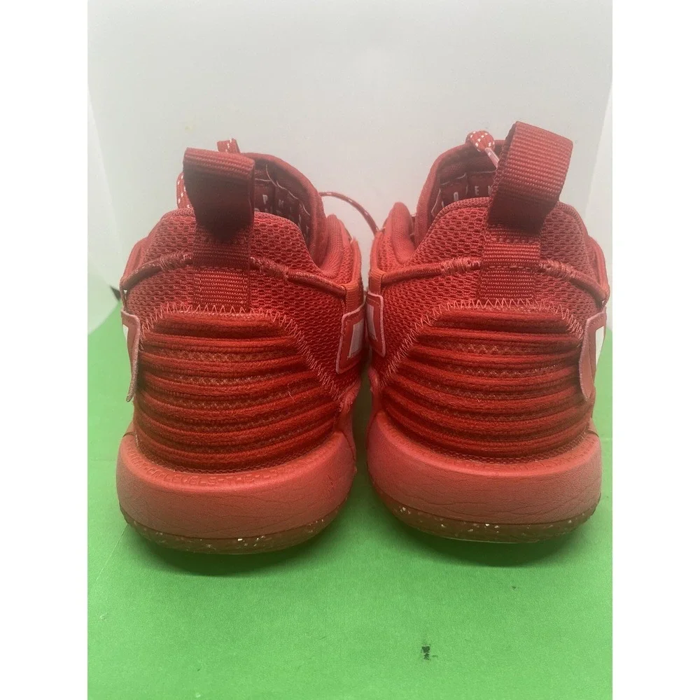 Adidas Dame 7 EXTPLY Red Opponent Advisory GW7899 Mens Size 10 Basketball Shoes